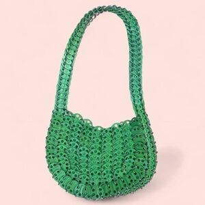Paco Rabanne Vibrant Green 1969 Moon Bag